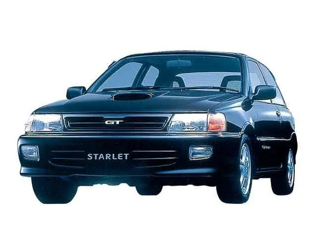 Toyota Starlet (EP82, EP85, NP80) 4 поколение, рестайлинг, хэтчбек 3 дв. (01.1992 - 04.1994)